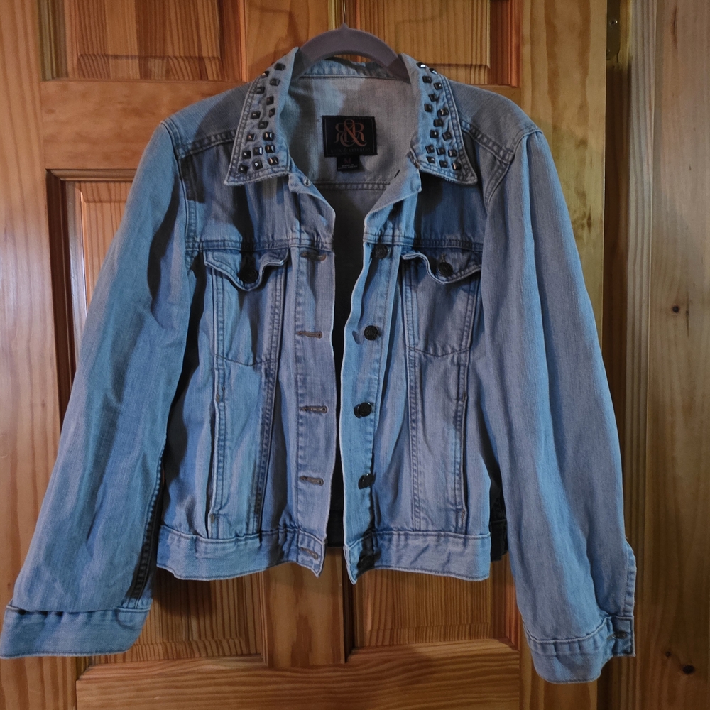 Studded Denim Jacket